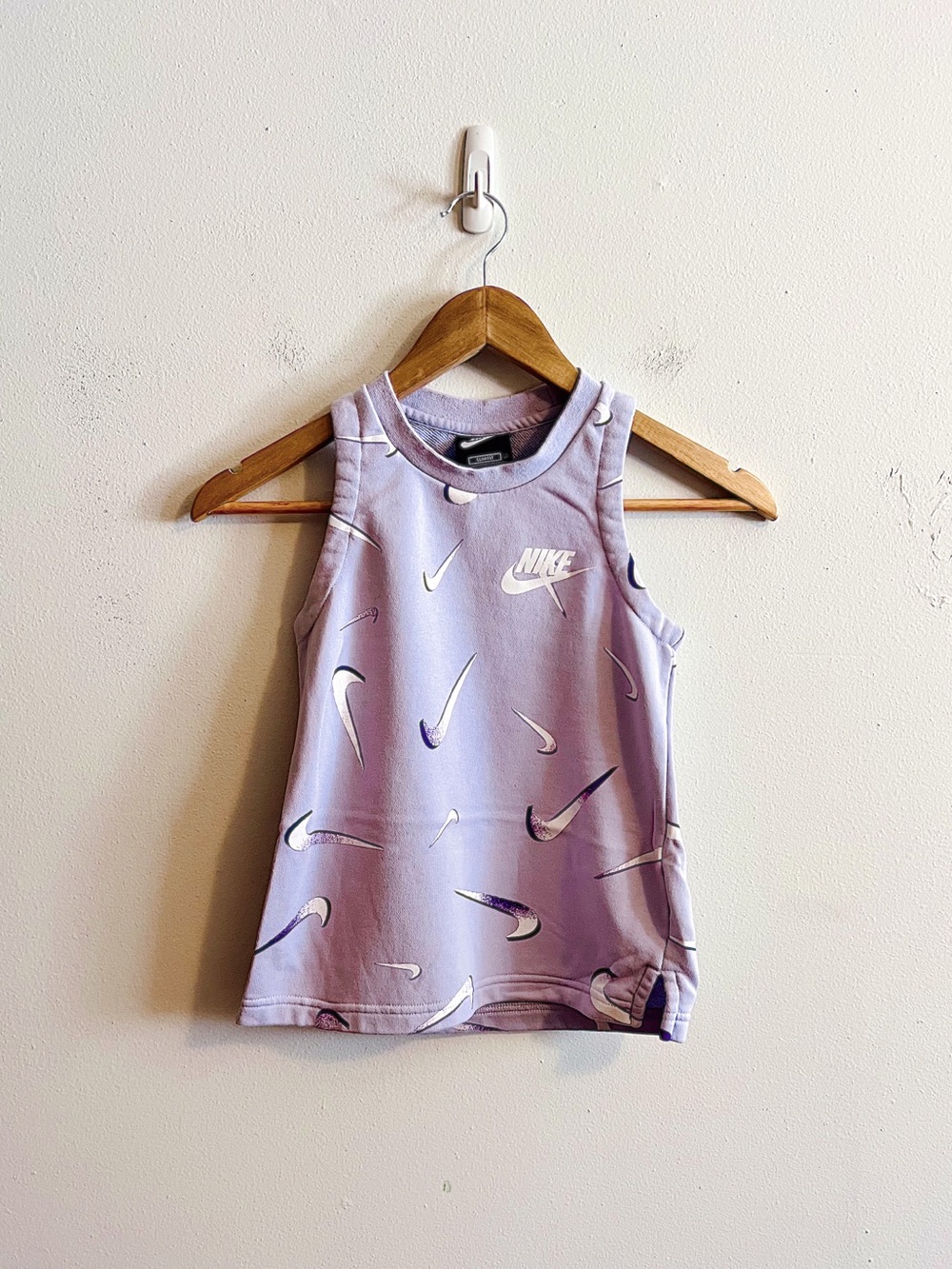 Nike Purple Lavender Swoosh Tank